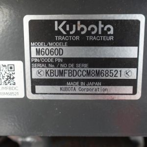 2023 KUBOTA Compact Tractors M6060